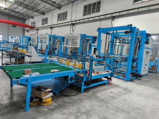 उच्च गति वाले नालीदार कार्डबोर्ड उत्पादन के लिए ऑटो स्टैकर मशीन के साथ पूरी तरह से स्वचालित स्टैकिंग