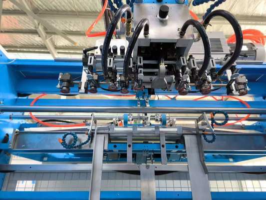 रील टू शीट बॉटम पेपर रोल फीडिंग ऑटोमैटिक फ्लूट लिथो लैमिनेटर मशीन विथ फ्लिप फ्लॉप स्टैकर लाइन