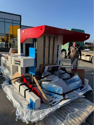 पीटी-1300/1650 पाइल टर्नर मशीन 1.5 टन लोडिंग वजन और मुद्रण और पैकेजिंग के लिए 50 * 60 सेमी न्यूनतम सामग्री आकार के साथ