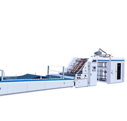 नालीदार कागज के लिए 380v 20kw स्वचालित बांसुरी लैमिनेटिंग मशीन