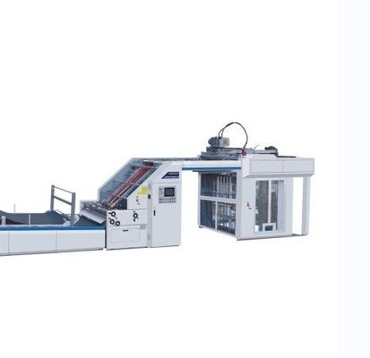 15800x2500x3520mm पेपर बनाने के लिए 160 मीटर / मिनट स्वचालित बांसुरी लैमिनेटिंग मशीन 20KW