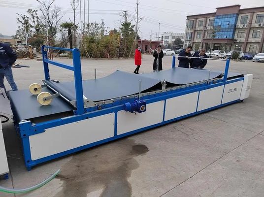 बॉक्स बनाने के लिए 2200x2200 मिमी कार्डबोर्ड लैमिनेटिंग मशीन बांसुरी