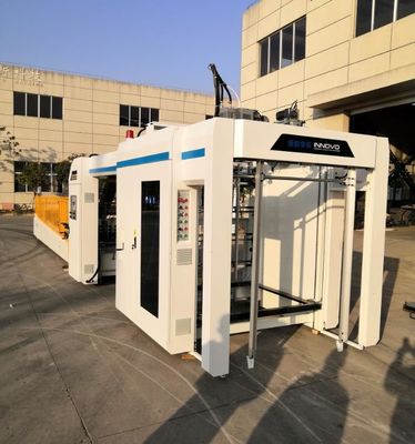 उच्च गति वाले कार्डबोर्ड और नालीदार पेपरबोर्ड के लिए पेशेवर स्वचालित फ्लोट गोंद लेमिनेटर