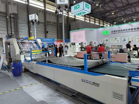 160 मिमी रोलर के साथ नालीदार बॉक्स के लिए ZGFM-H हाई स्पीड ऑटोमैटिक फ्लूट लिथो लैमिनेटर