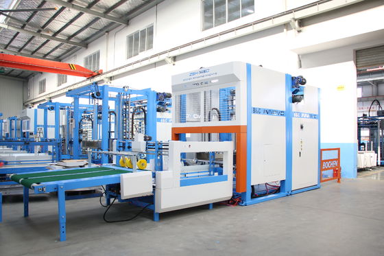 12000pcs/घंटे की गति के साथ नालीदार कार्डबोर्ड उत्पादन के लिए स्वचालित उच्च उत्पादन फ्लिप फ्लॉप स्टैकर मशीन